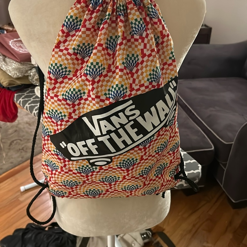 Vans drawstring bag